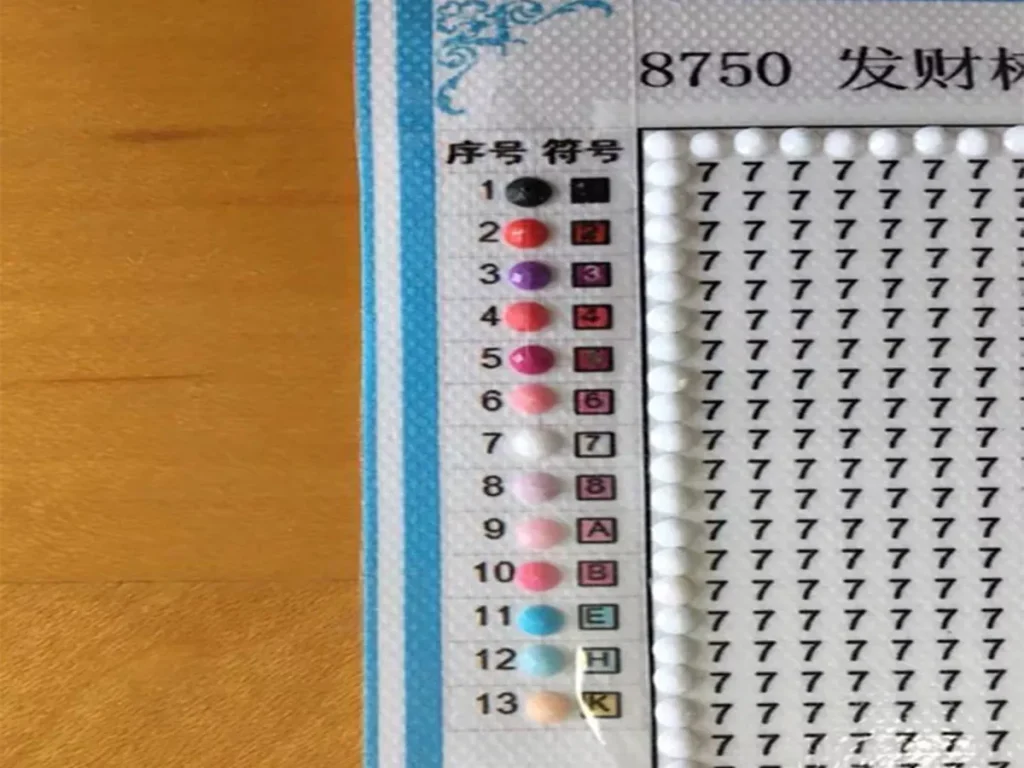 Keep Drills Next to Their Symbol