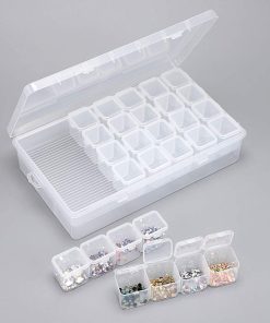 28 grids storage box diamond by numbers