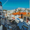 Albufeira Buildings In Portugal Diamond Painting