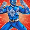 Blue Power Ranger Art Diamond Painting