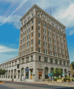 California Fresno Buildings Diamond Painting