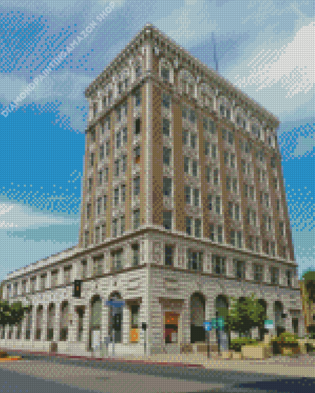 California Fresno Buildings Diamond Painting