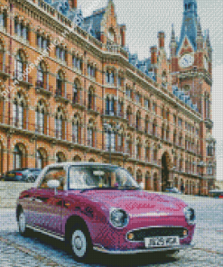 Car By St Pancras Station Diamond Painting