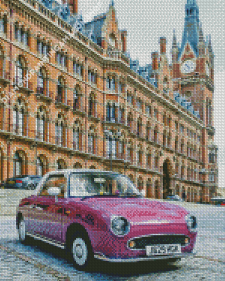 Car By St Pancras Station Diamond Painting