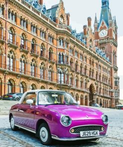 Car By St Pancras Station Diamond Painting