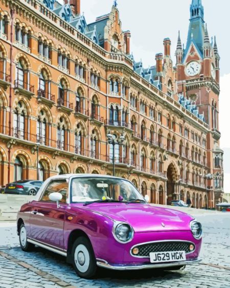 Car By St Pancras Station Diamond Painting