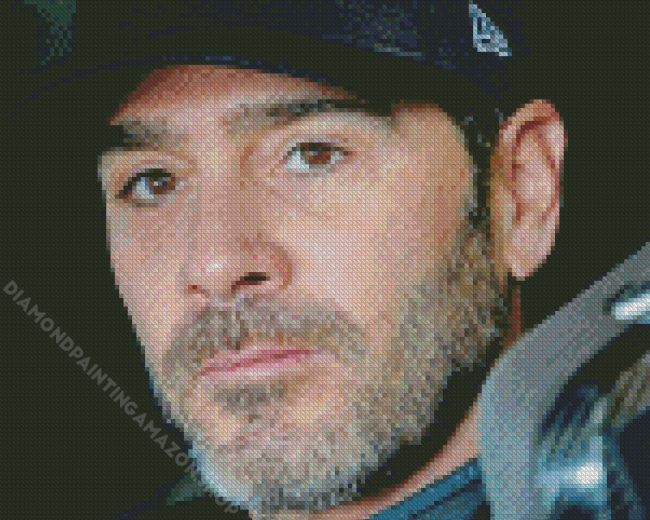 Close Up Jimmie Johnson Diamond Painting