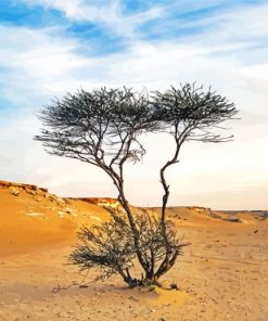 Dried Sahara Tree Diamond Painting