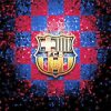 Glitter Barcelona Logo Art Diamond Painting