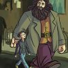 Hagrid And Harry Art Diamond Painting