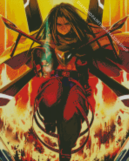 Hao Asakura Anime Character Diamond Painting