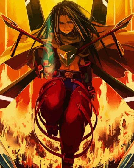 Hao Asakura Anime Character Diamond Painting