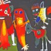 Hip Hip Hoorah By Karel Appel Diamond Painting