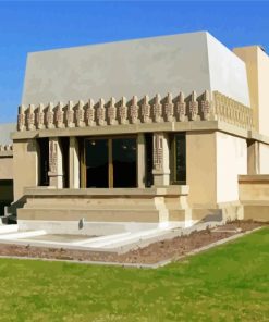 Hollyhock House Diamond Painting