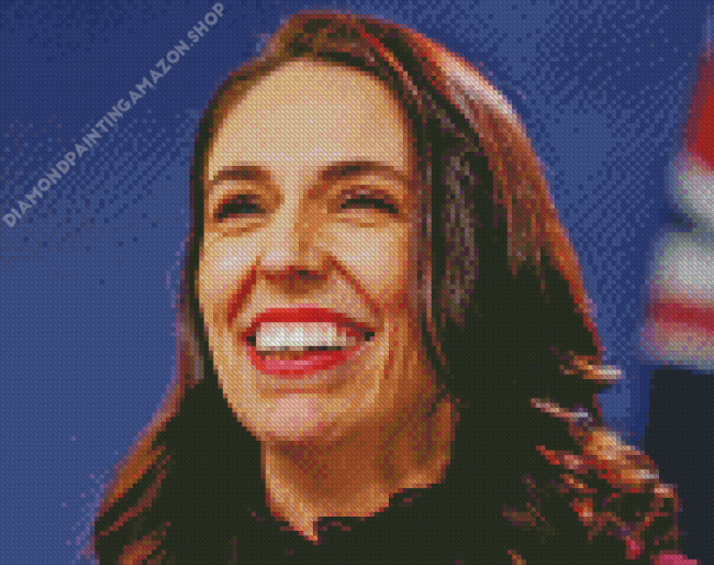 Jacinda Ardern Diamond Painting