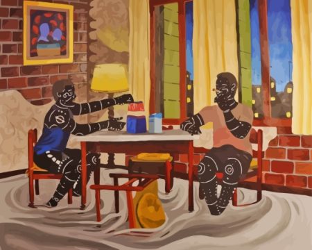 Kelechi Nwaneri Flooded Apartment Diamond Painting