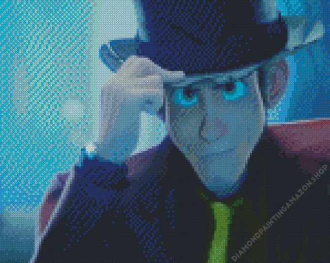 Lupin III With Hat Diamond Painting