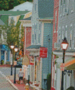 Marblehead Town Diamond Painting