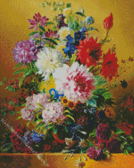 Maria Margaretha van Os Flowering Vase Diamond Painting