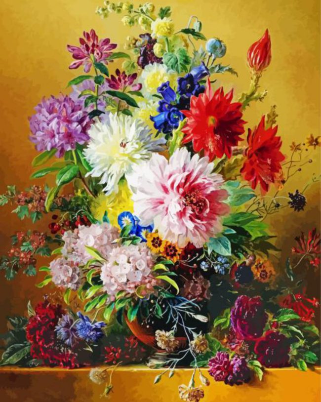 Maria Margaretha van Os Flowering Vase Diamond Painting