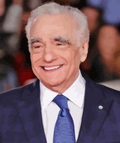 Martin Scorsese Film Director Diamond Painting