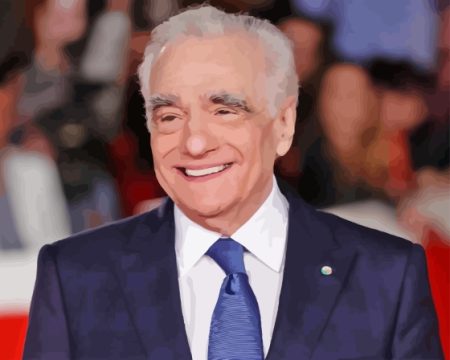 Martin Scorsese Film Director Diamond Painting