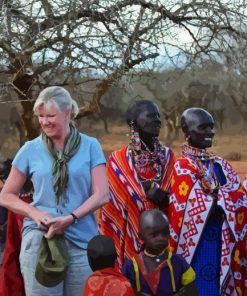 Masai Women Diamond Painting