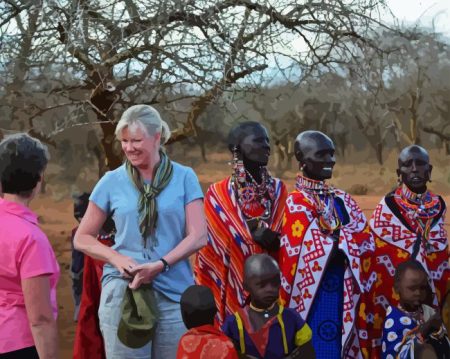 Masai Women Diamond Painting