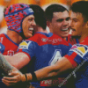 Newcastle Knights Rugby Team Diamond Painting