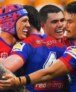 Newcastle Knights Rugby Team Diamond Painting