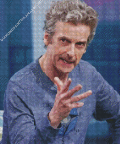 Peter Capaldi Diamond Painting