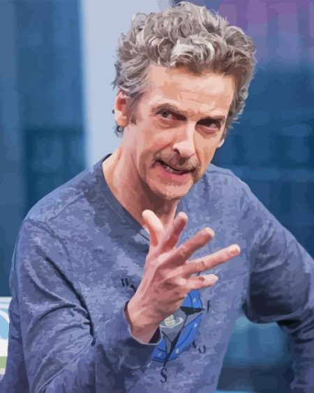 Peter Capaldi Diamond Painting