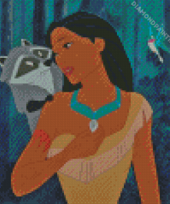 Pocahontas Flit And Meeko Diamond Painting