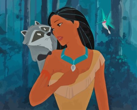 Pocahontas Flit And Meeko Diamond Painting
