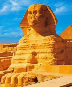 Sphinx Of Giza In Egypt Diamond Painting