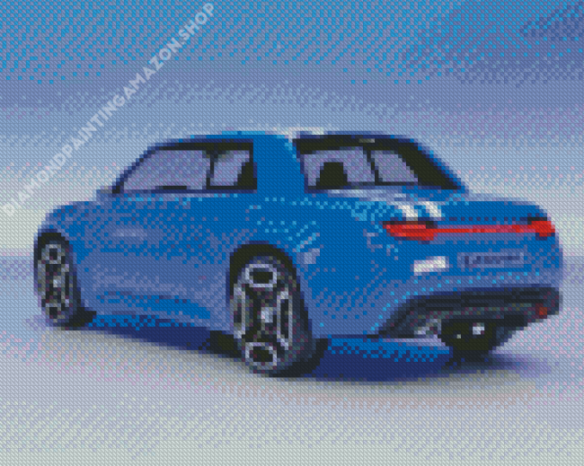 The Concept Car Renault Cordini R8 Diamond Painting