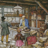 The Old Bookstore Diamond Painting