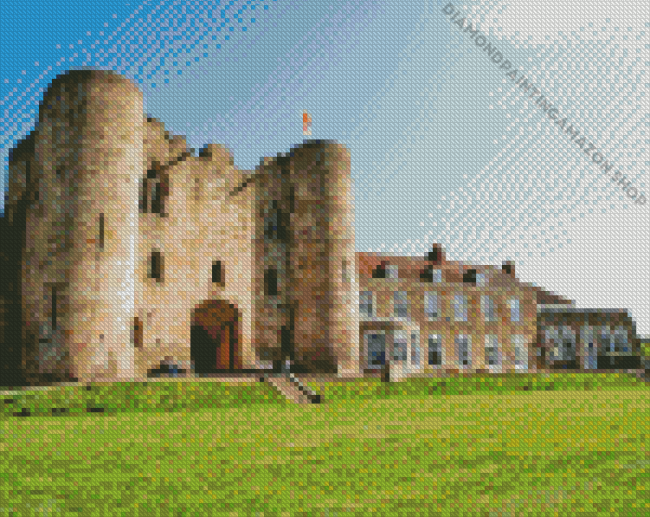 Tonbridge Castle In England Diamond Painting