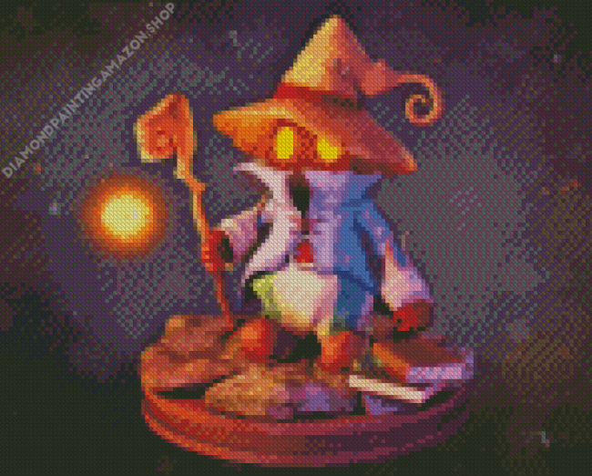 Vivi Ornitier From Final Fantasy Diamond Painting