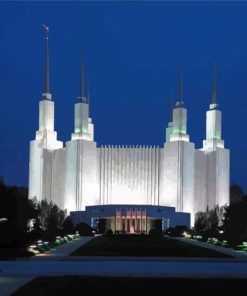 Washington DC Temple South Kensington Diamond Painting