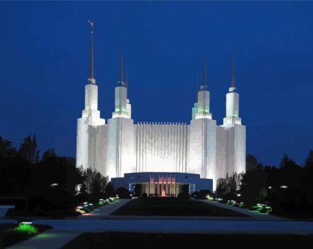 Washington DC Temple South Kensington Diamond Painting