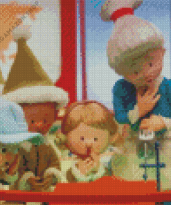 A Miser Brothers' Christmas Characters Diamond Painting