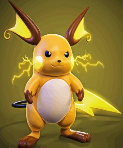 Electric Species Raichu Diamond Painting