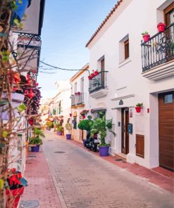 Estepona Old Town Spain Diamond Painting