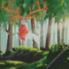 Fantasy Deer Stag Diamond Painting