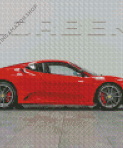 Ferrari Scuderia Side View Diamond Painting