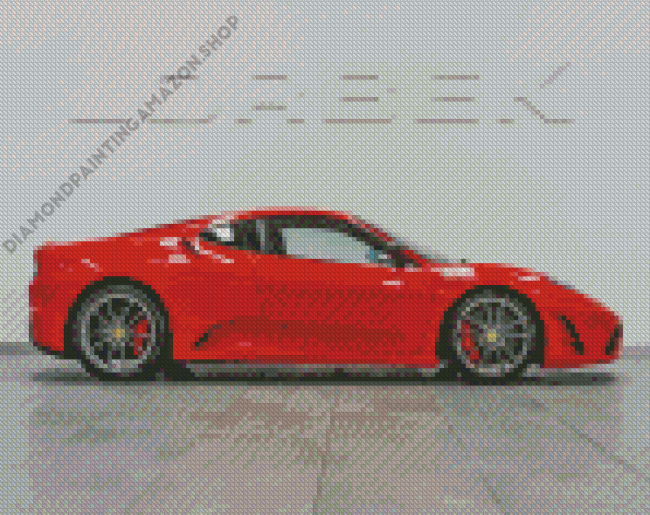 Ferrari Scuderia Side View Diamond Painting