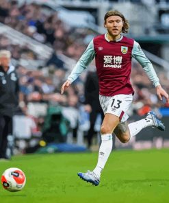 Jeff Hendrick Burnley FC Player Diamond Painting