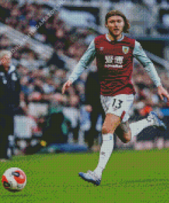 Jeff Hendrick Burnley FC Player Diamond Painting