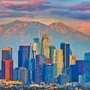 Skyline Of Los Angeles Downtown Diamond Painting